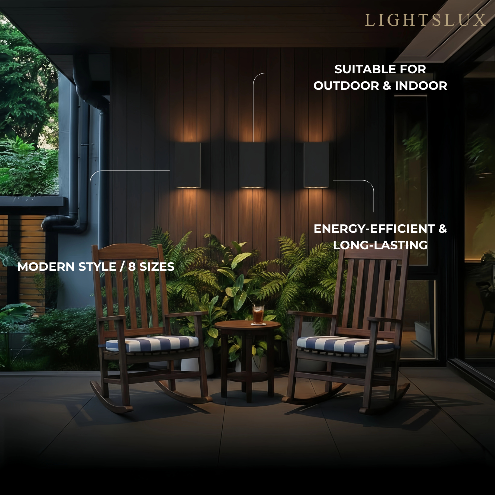 Minimalist Outdoor Wall Lamp-Waterproof for Outdoor/Exterwall