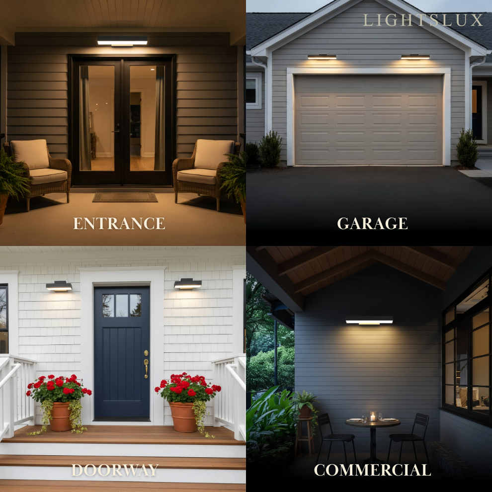  Ring Black/Gold Celing Light, 4Style, for Bedroom/Living Room/Commercial