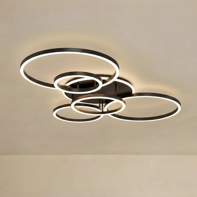 Nebula_Ring_Black_Gold_Celing_Light_4Style_for_Bedroom