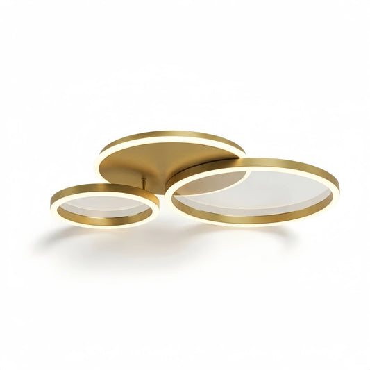 Nebula Ring Black/Gold Celing Light, 4Style, for Bedroom/Living Room/Commercial