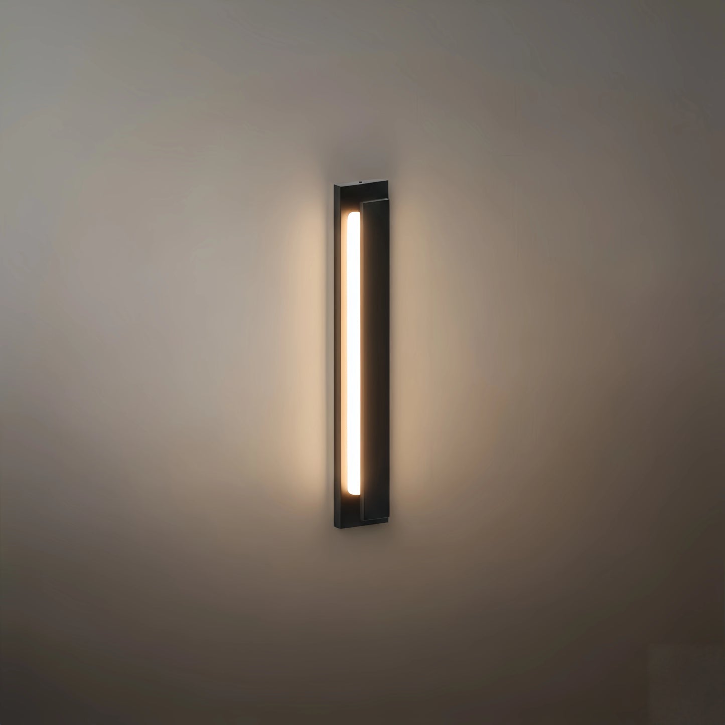 Outdoor Wall Light with Vertical COB LED, Waterproof Exterior Sconce for Entryway & Patio
