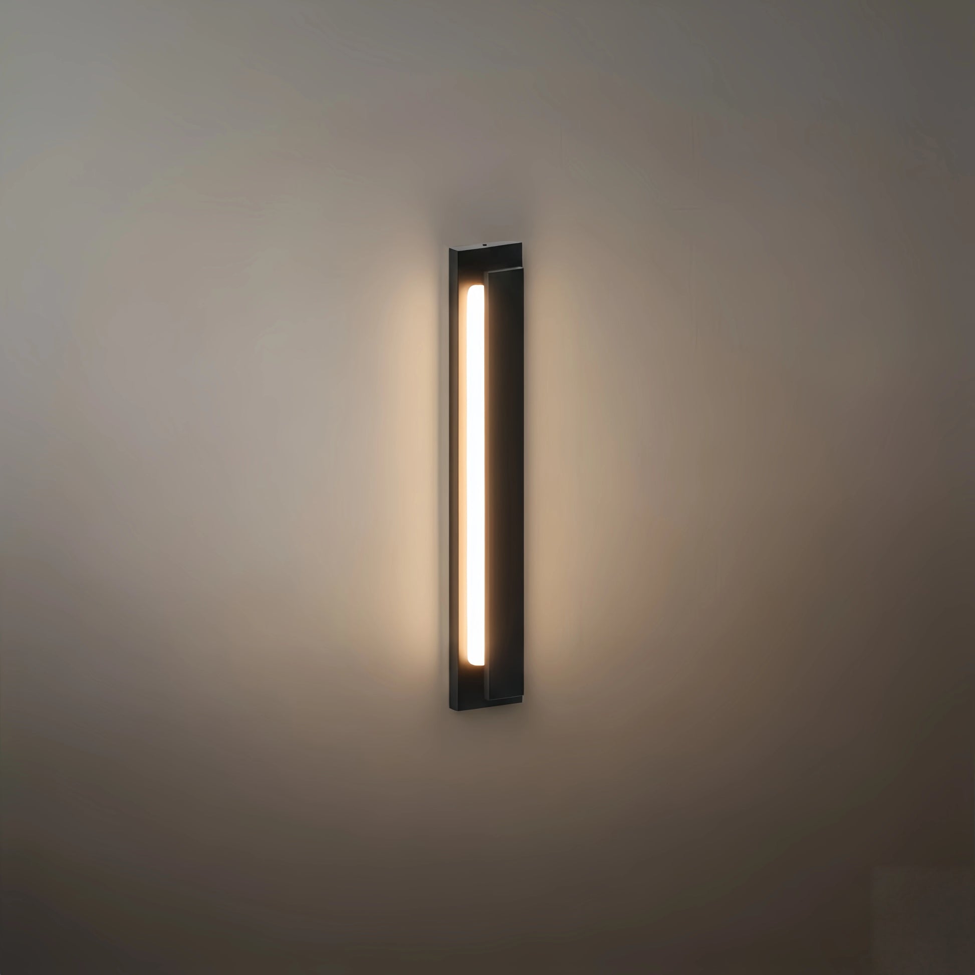 Outdoor Wall Light with Vertical COB LED, Waterproof Exterior Sconce for Entryway & Patio