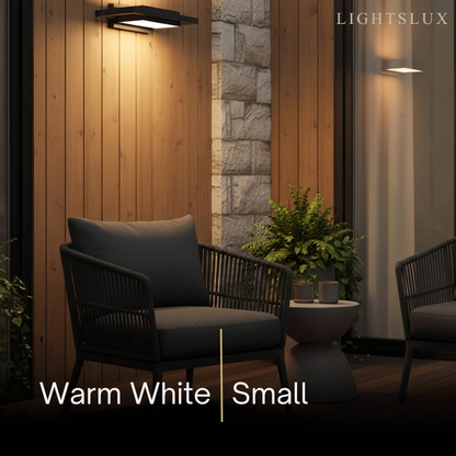 Arcato Modern Waterproof Wall Sconce, 2 Size,for Tarrace/Garden