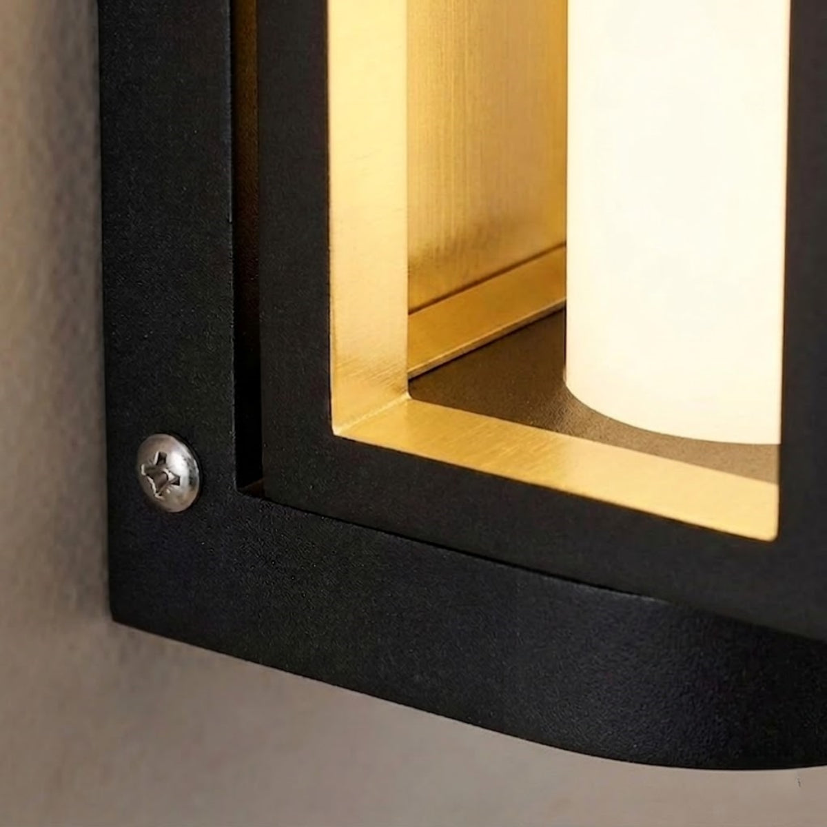 Modern Outdoor Solar Wall Light-Waterproof for Yard/Lawn