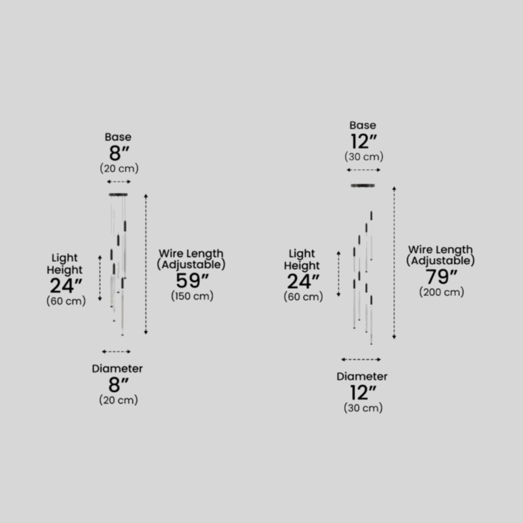 Nebula Multi-Tier Modern Chandelier - Waterfall Design for Staircases & High Ceilings