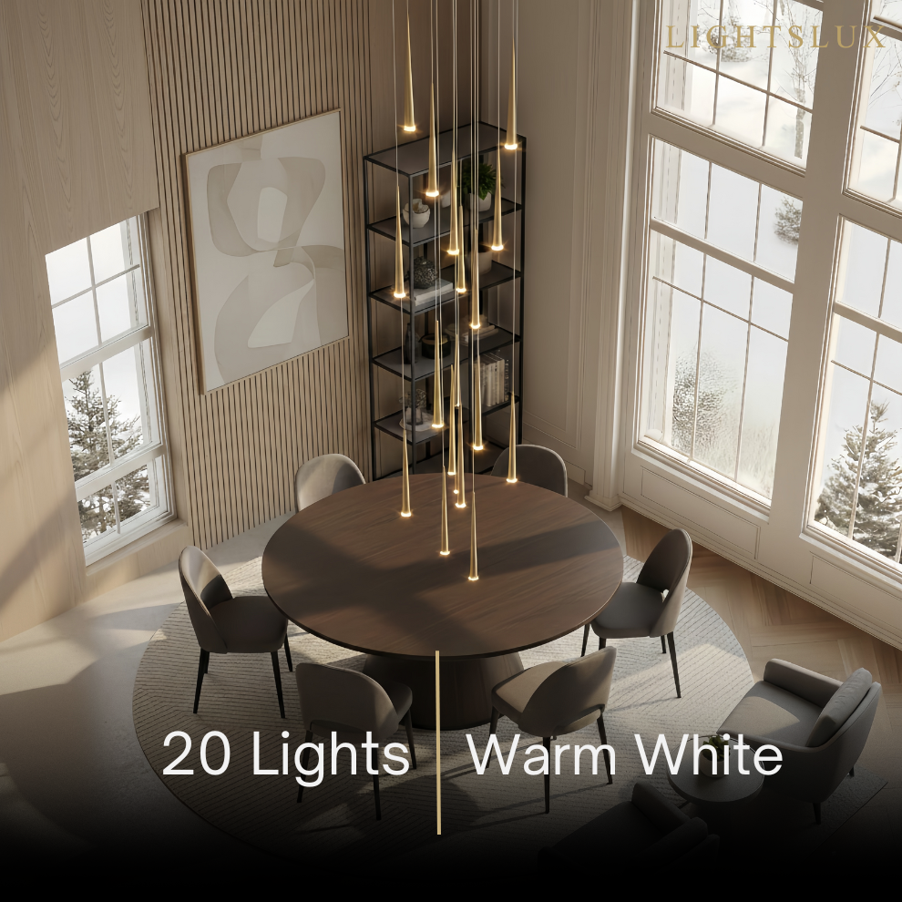 Design Chandelier - Versatile Statement Piece for Living Room/Entryway