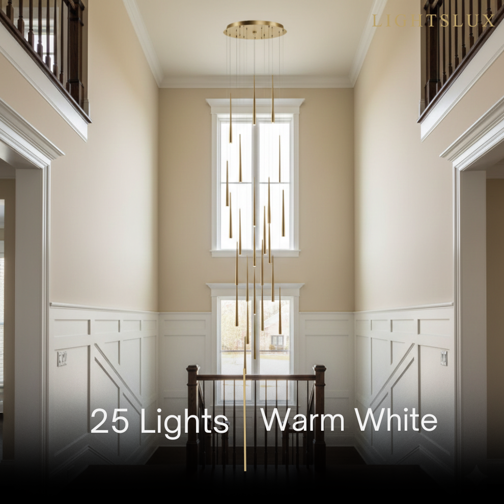 Design Chandelier - Versatile Statement Piece for Living Room/Entryway