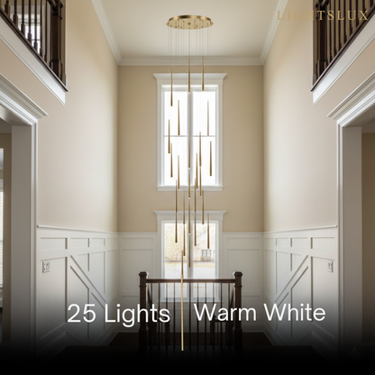 Design Chandelier - Versatile Statement Piece for Living Room/Entryway