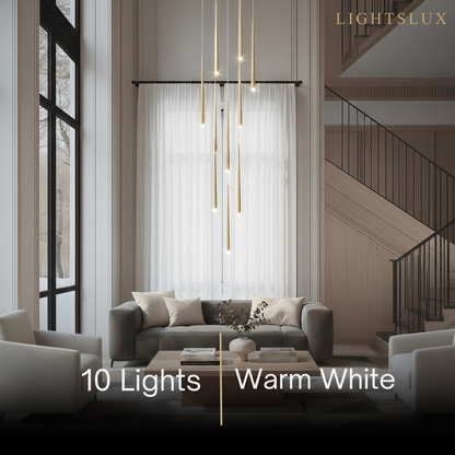 Design Chandelier - Versatile Statement Piece for Living Room/Entryway