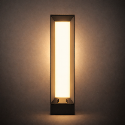 Arcato Premium Stainless Steel Outdoor Wall Sconce - Modern Solar & Wired Options