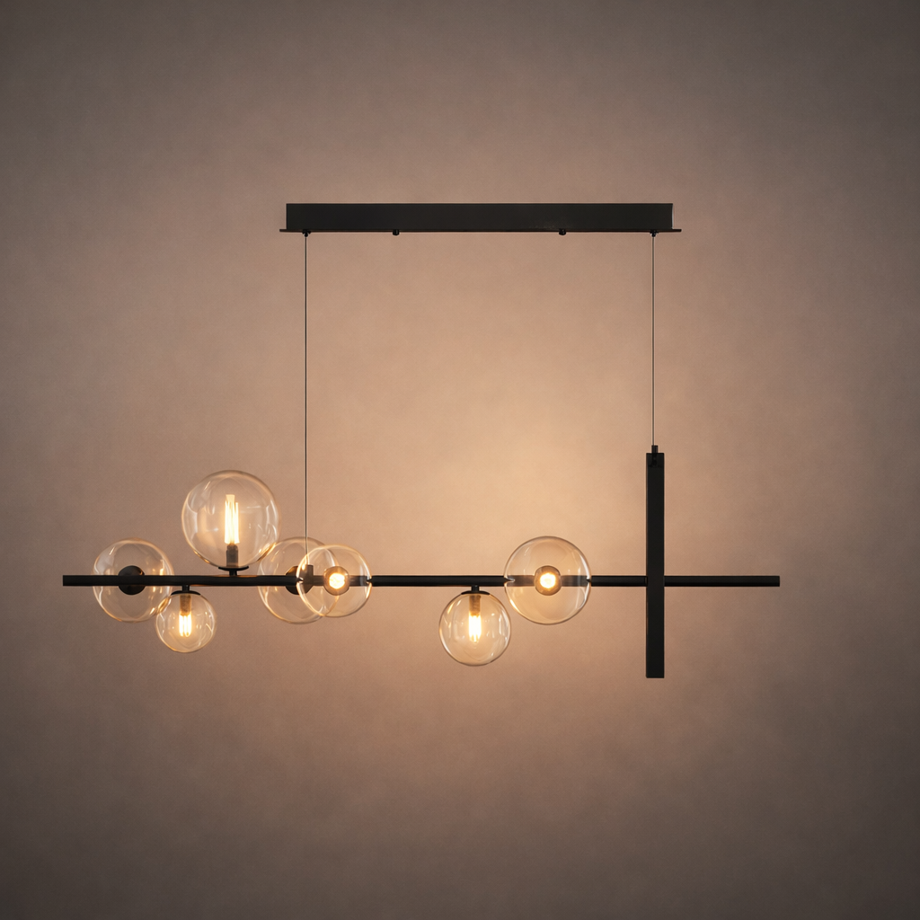 Nebula Minimalist Chandelier – Nordic Ceiling Light for Dining Room/KItchen Island