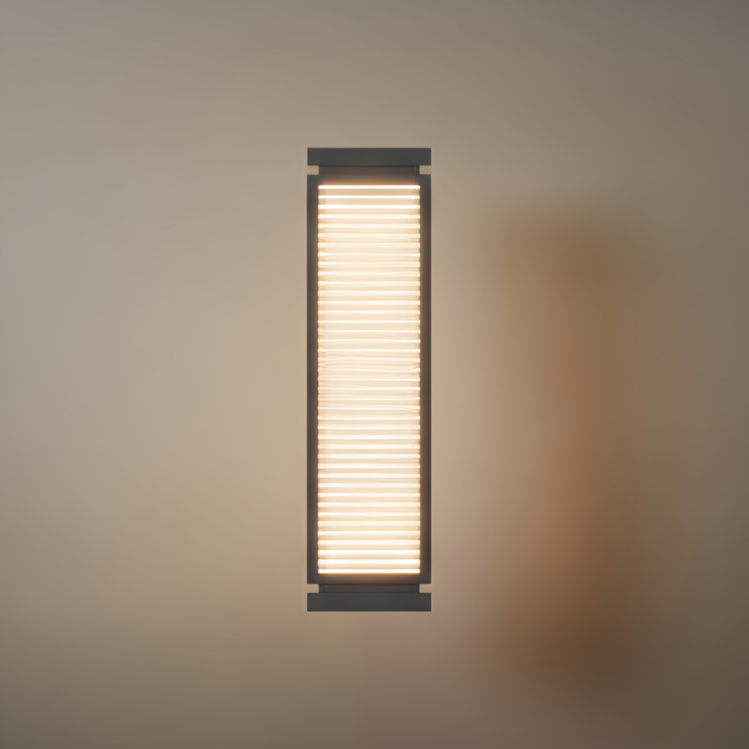 Modern Outdoor LED Wall Sconce Exterior Wall Lamp for Patio