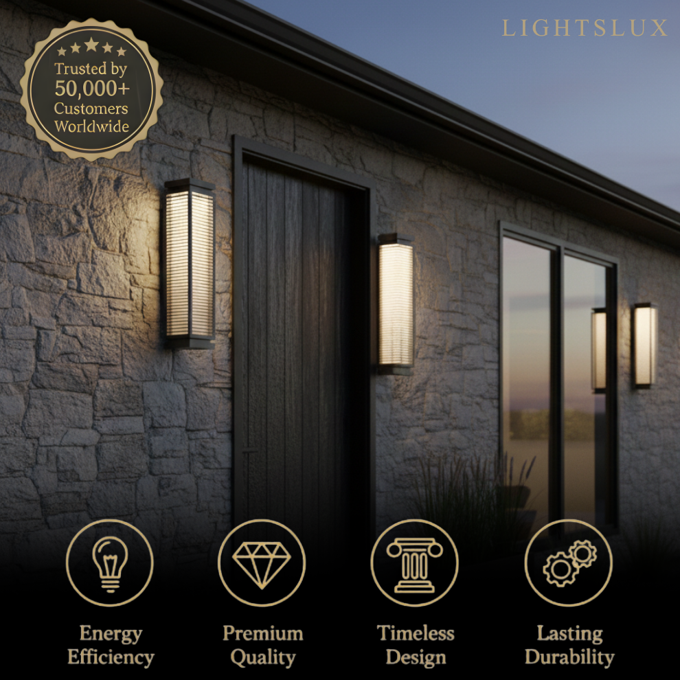 Outdoor LED Wall Sconce Exterior Wall Lamp for Patio