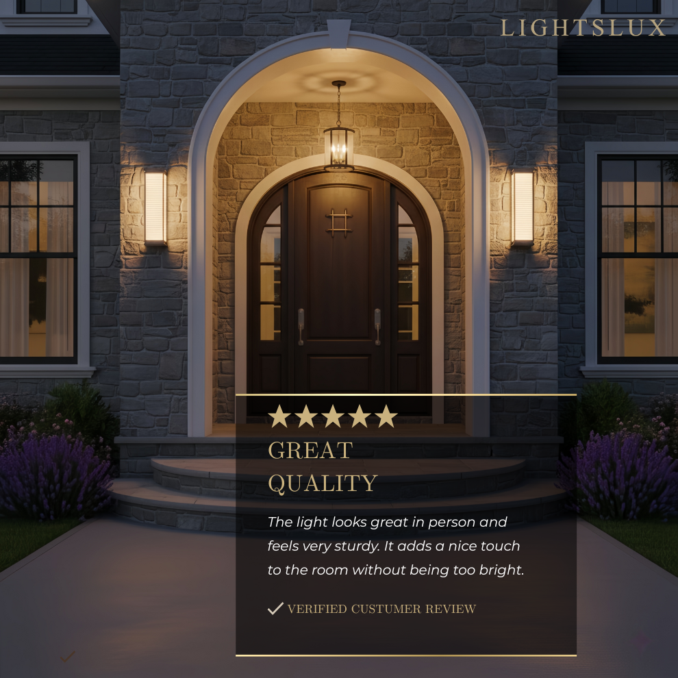 LED Wall Sconce Exterior Wall Lamp for Patio