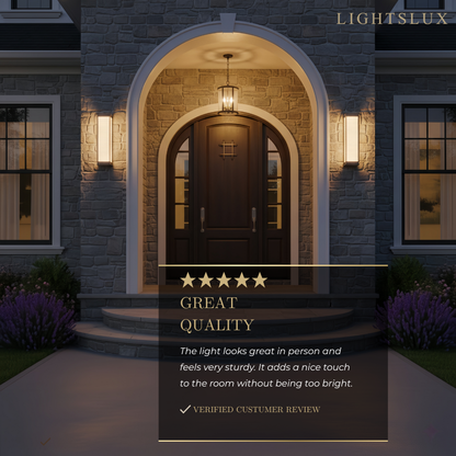 LED Wall Sconce Exterior Wall Lamp for Patio