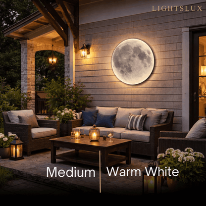 Lunara Moon Wall Light