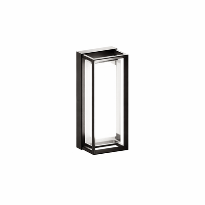 Geometric Matte Black Outdoor Wall Light – Modern LED Sconce for Patio & Entryway