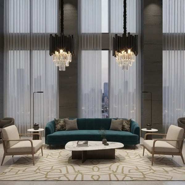 Modern Obsidian Mini Pendant Light 