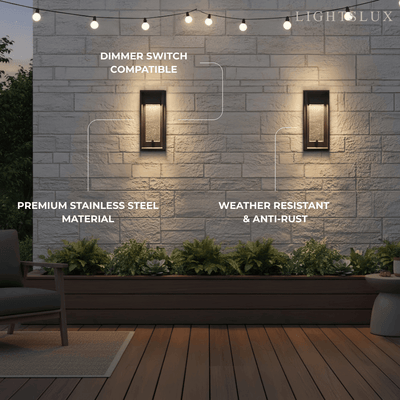 Arcato Modern Outdoor Wall Sconce