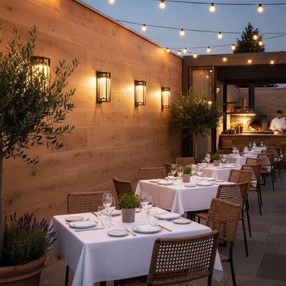 Modern Outdoor Wall Sconce Light with Crystal for Patio