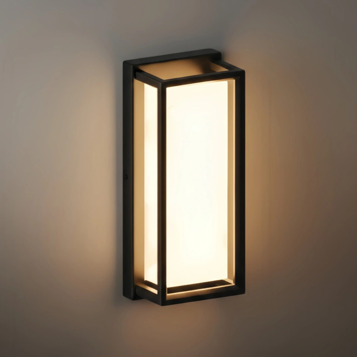 Wall Sconce in Black Stainless Steel with Adjustable LED Lighting