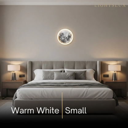 Moon Wall Night Light – Soft Warm LED Wall Lamp for Nursery & Cozy Home Lighting