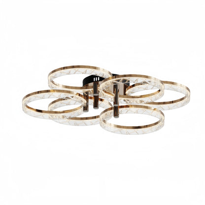 Modern Surface Mount Ceiling Light – Dimmable LED Light for Bedroom/Living Room