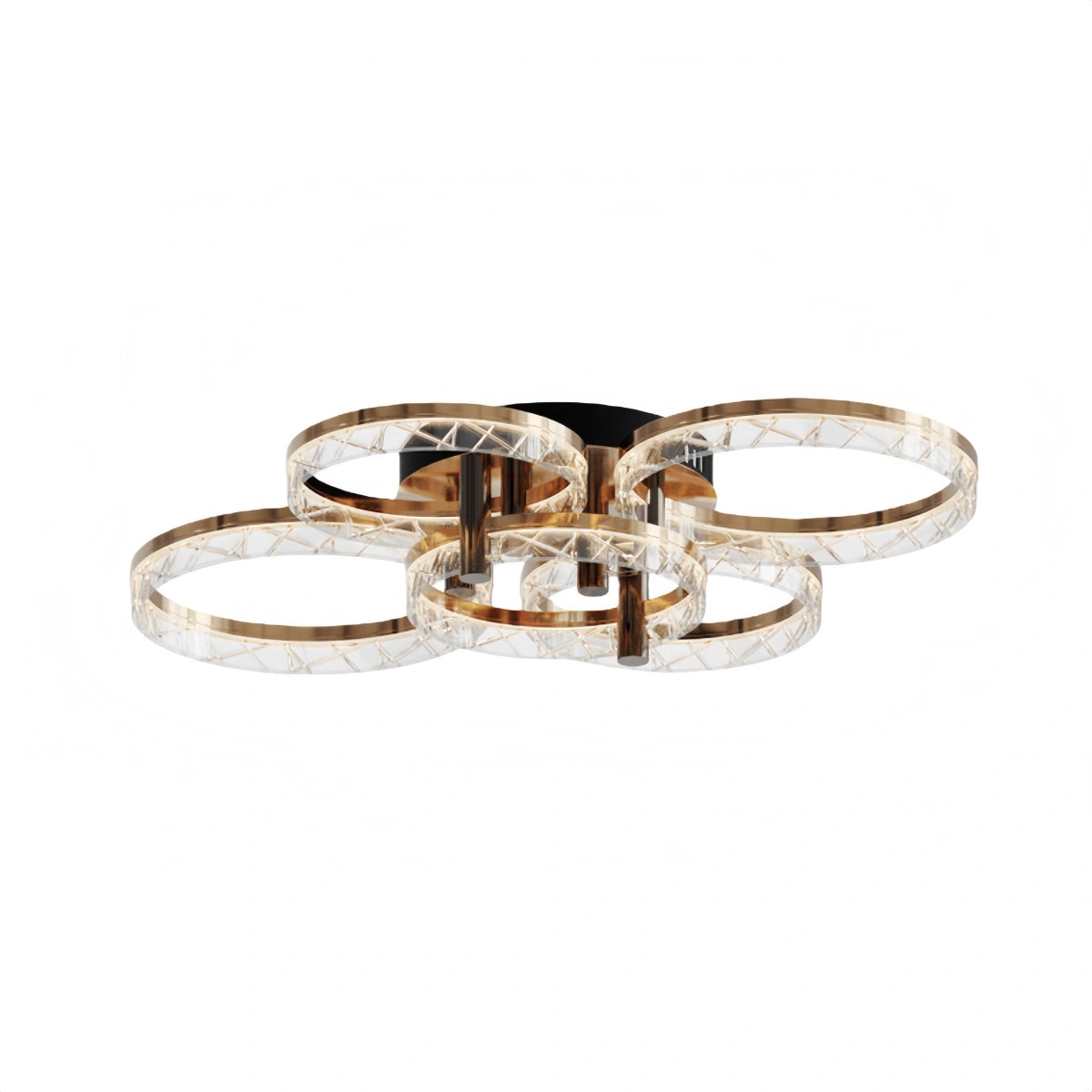 Modern Surface Mount Ceiling Light – Dimmable LED Light for Bedroom/Living Room