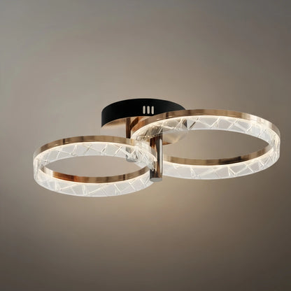 Modern Surface Mount Ceiling Light – Dimmable LED Light for Bedroom/Living Room