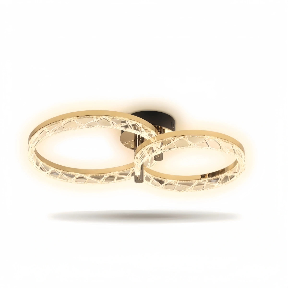 Nebula Modern Surface Mount Ceiling Light – Dimmable LED Light for Bedroom/Living Room