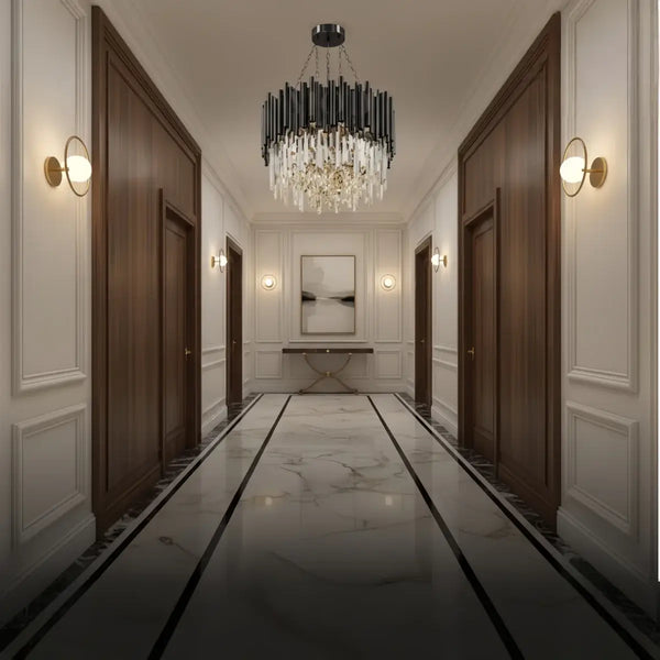Excelis Modern Crystal Chandelier