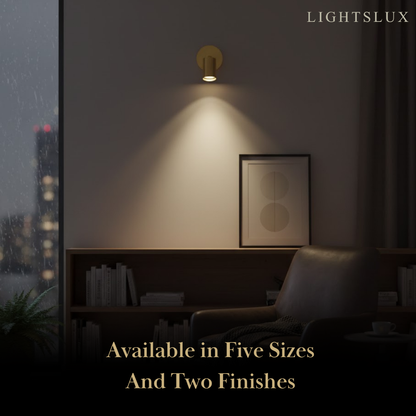 Minimalist Linear Track Light – Brushed Gold/Matte Black for Living/Study Room