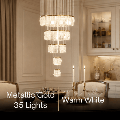 Excelis_Royal_Leaf-Layered_Chandelier