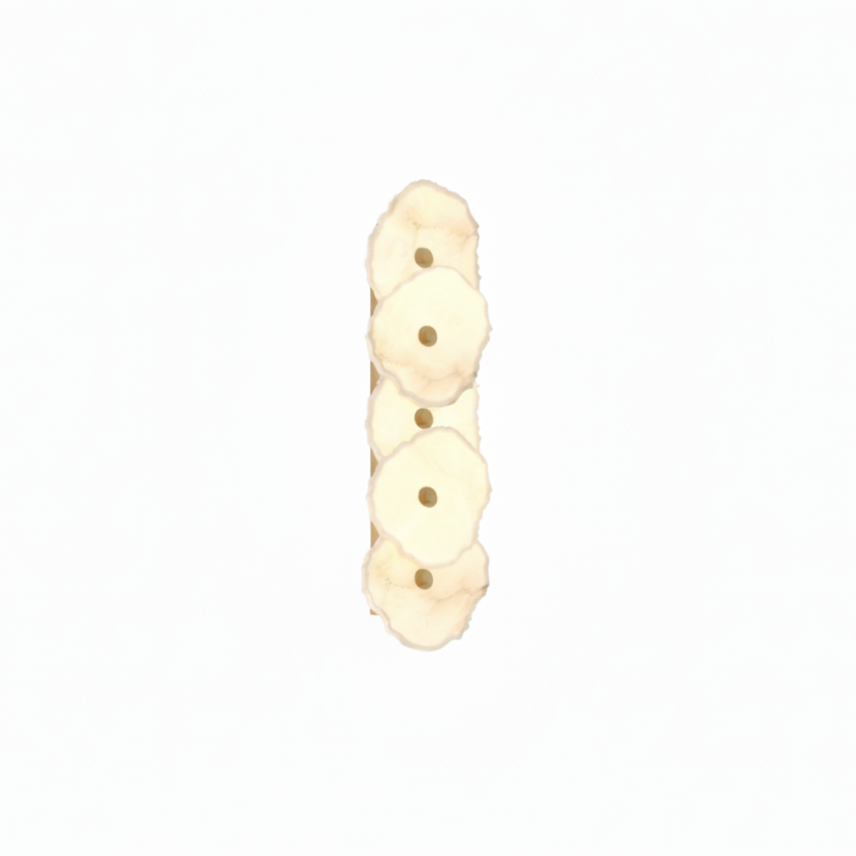 Excelis Royal Alabaster Petal Wall Sconce for Living Room