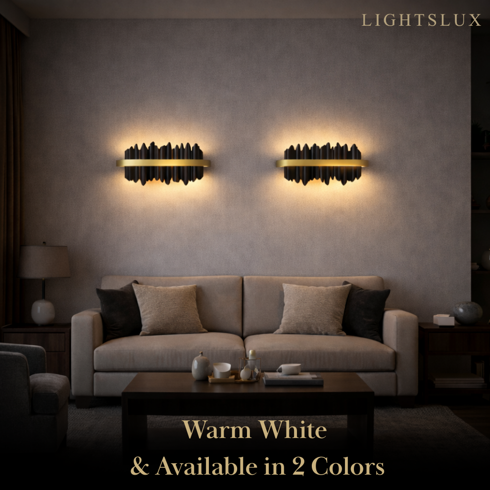 Excelis Modern Linear Icicle Wall Sconce for Living Room