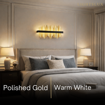 Excelis Modern Linear Icicle Wall Sconce for Living Room