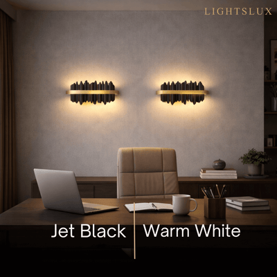 Excelis Modern Linear Icicle Wall Sconce Living Room
