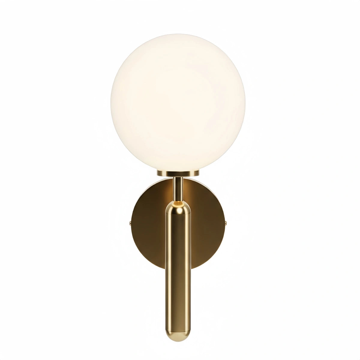 dern Solid Brass Wall Sconce for Living Room