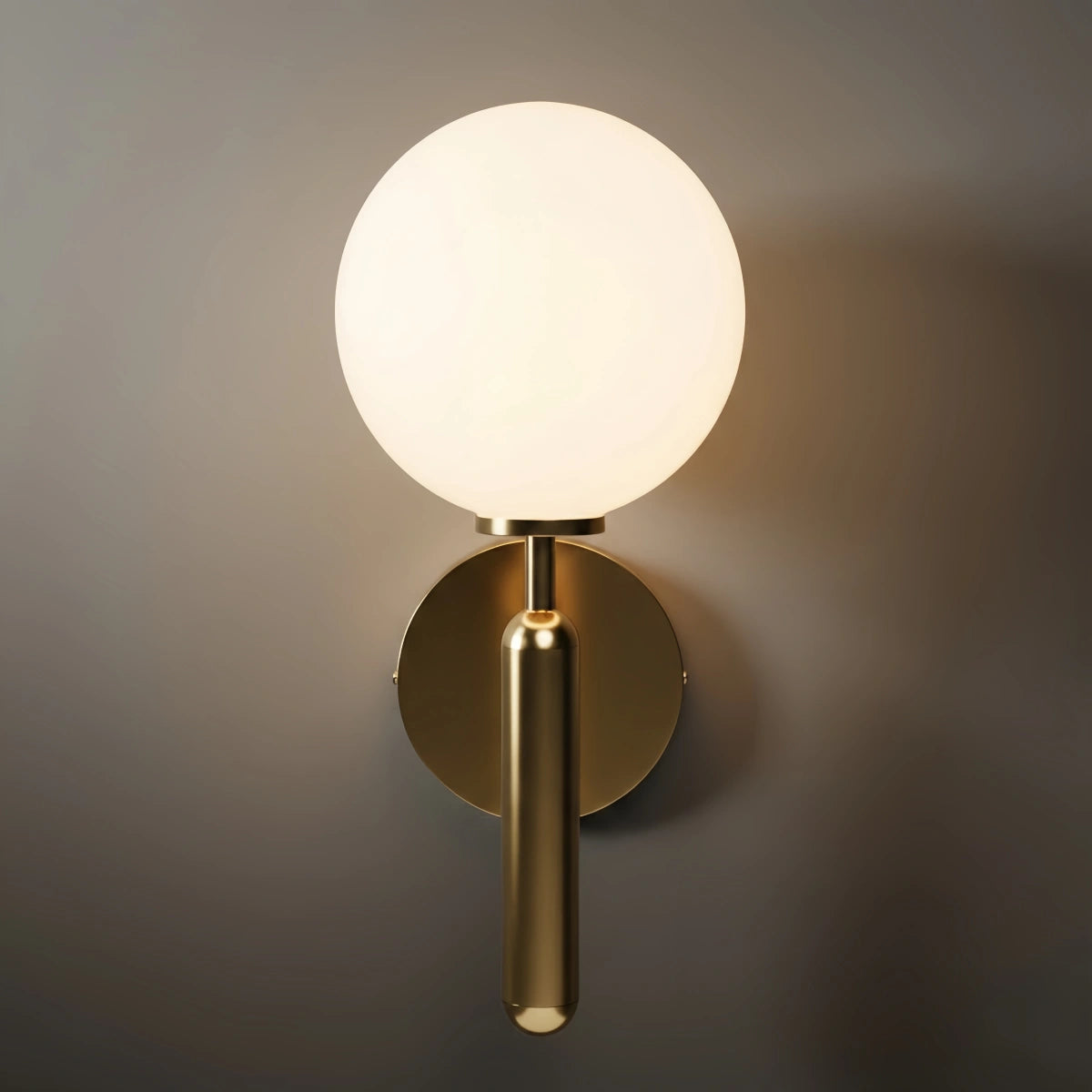 dern Solid Brass Wall Sconce  for Living Room