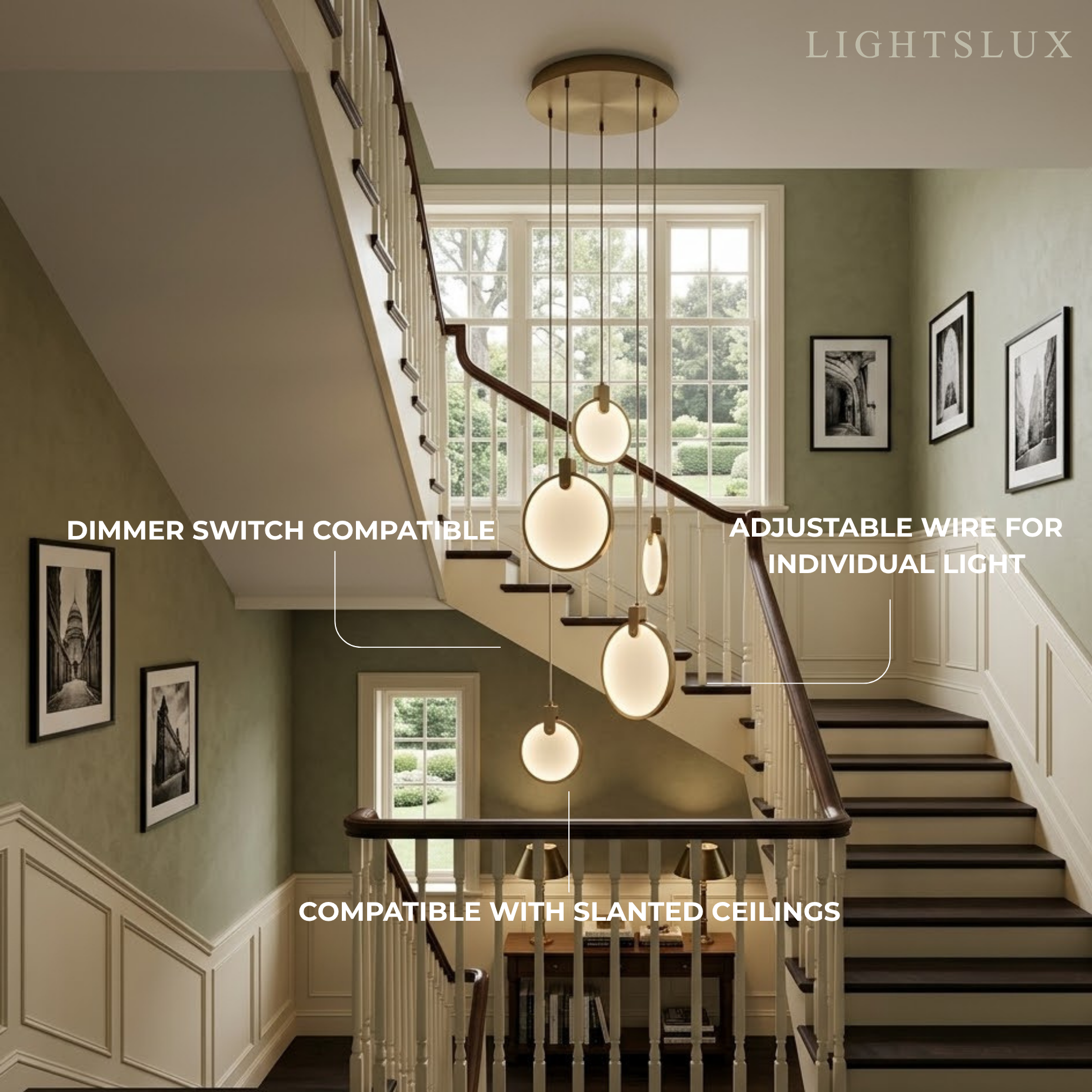 Excelis_Modern_Marble_Orb_Staircase_Chandelier