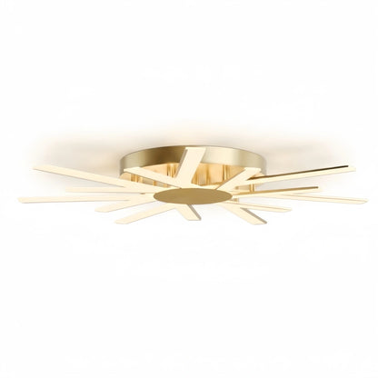 Nebula Modern Star Radiating Ceiling Light – Black/GoldAcrylic Rods for Living Room