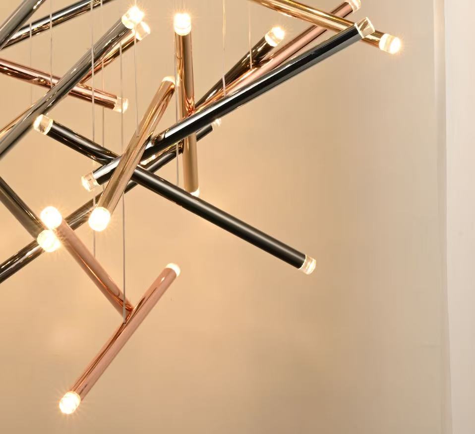 Nebula_Luxury_Flowing_Gold_Chandelier