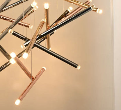 Nebula_Luxury_Flowing_Gold_Chandelier