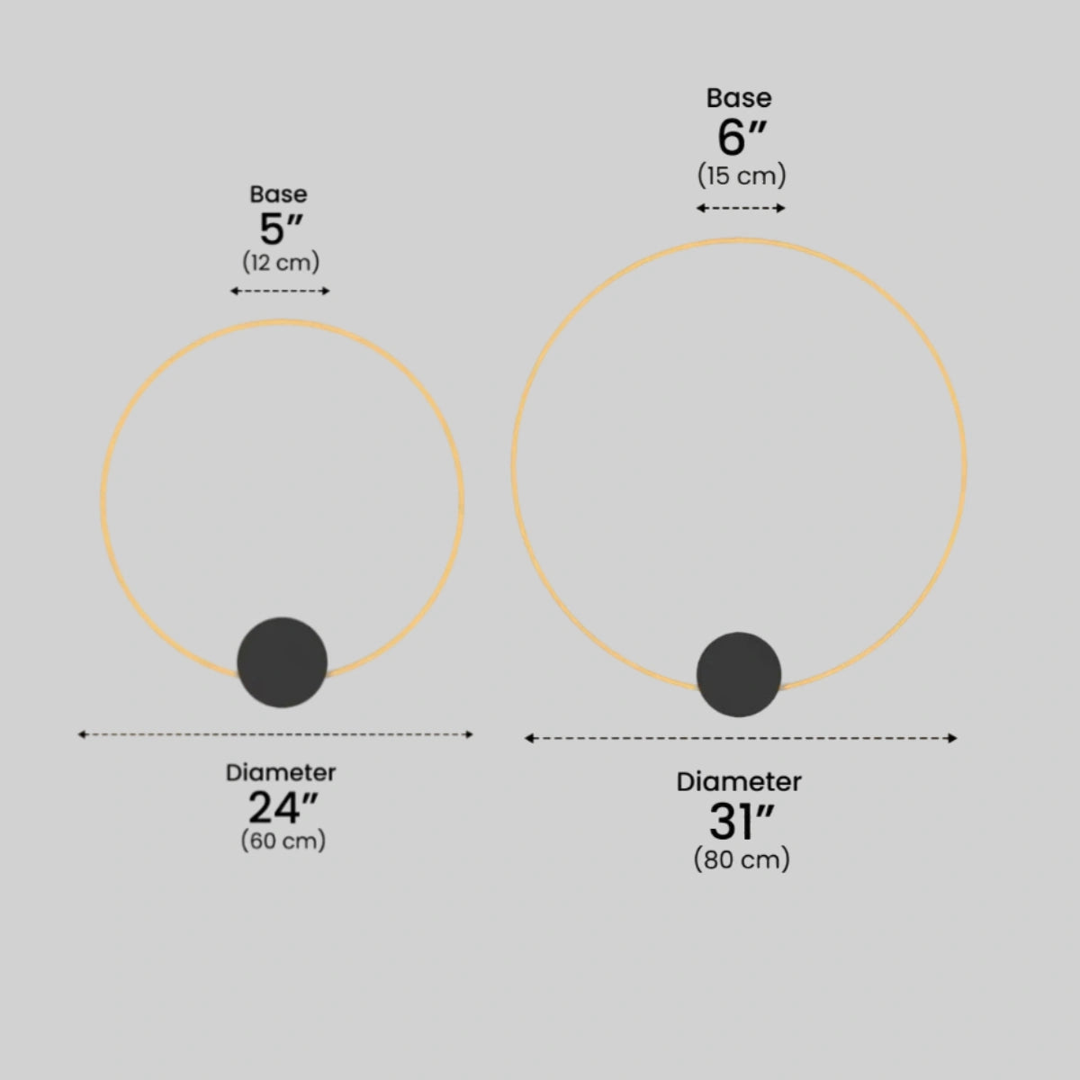 Minimalist Sun Copper Pendant Light – Matte Black Adjustable Brightness for Bedroom