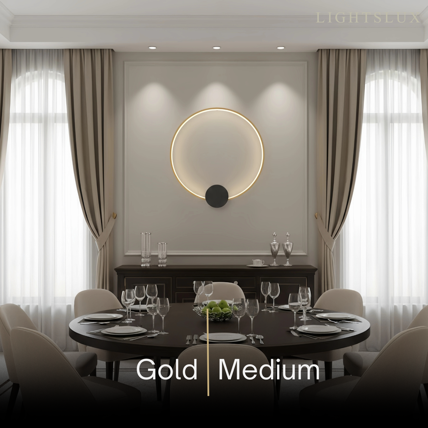 Minimalist Sun Copper Pendant Light – Matte Black Adjustable Brightness for Bedroom