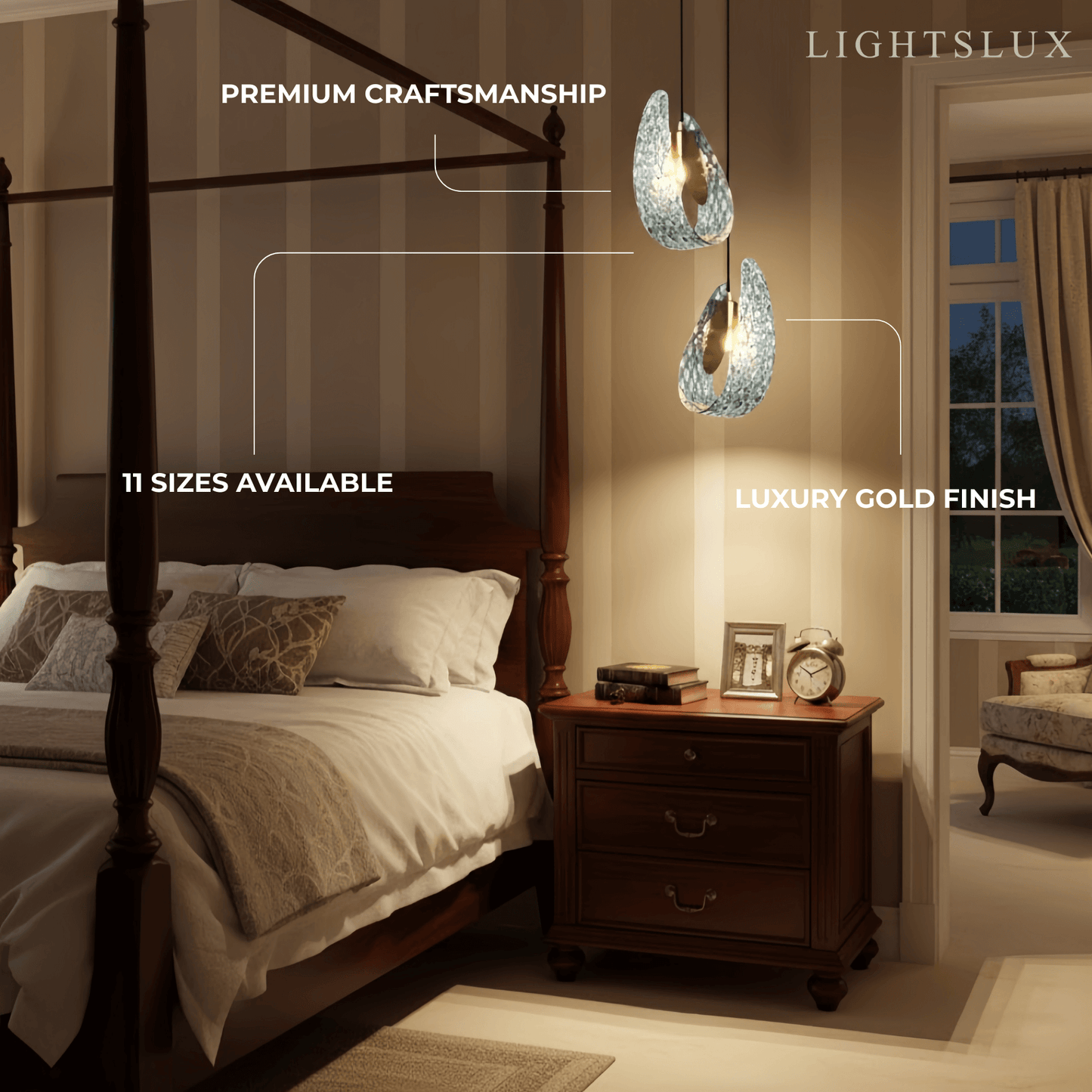 Art Deco Peacock Chandelier – Blue Feather Art Glass Contemporary for Dining Room Bedroom