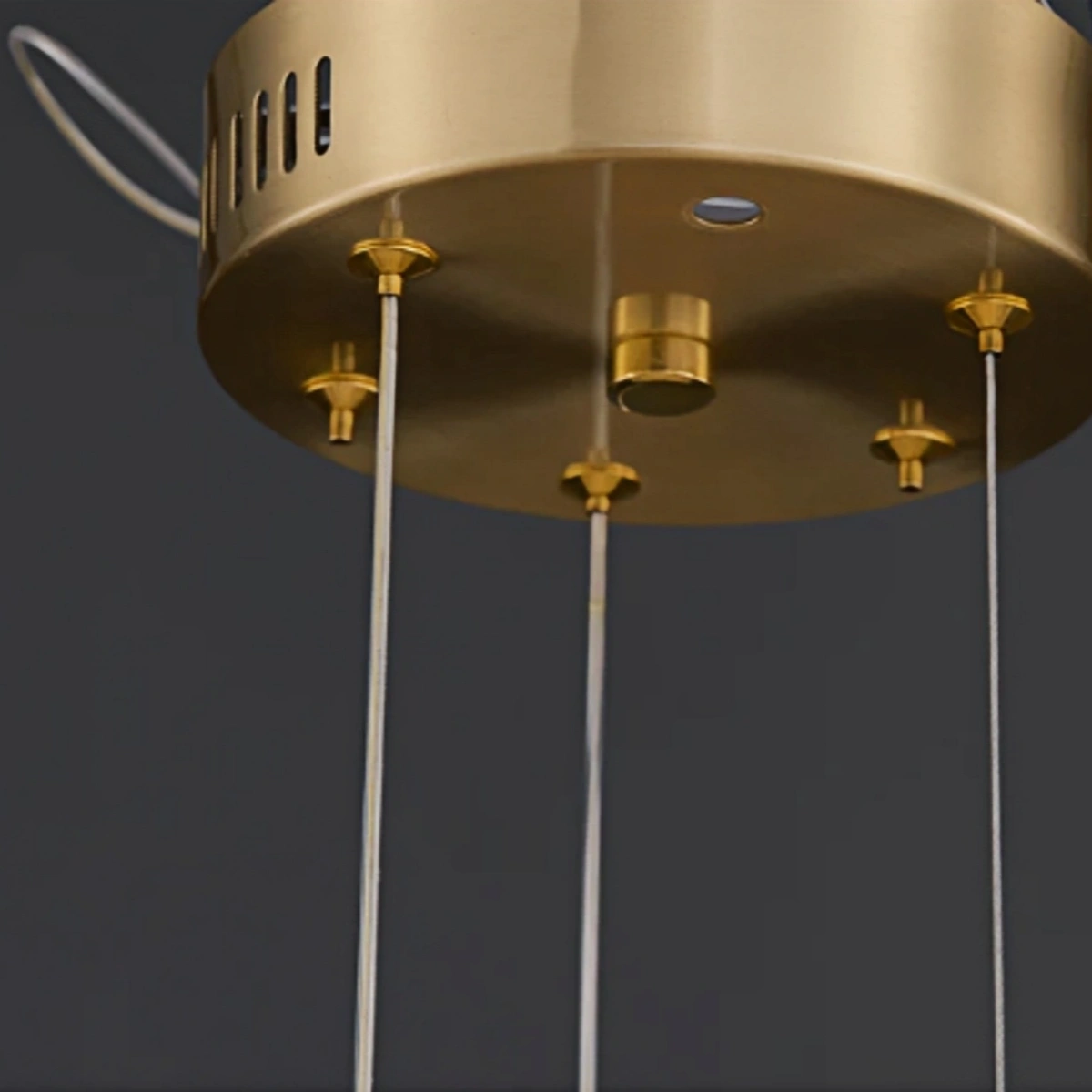 Art Deco Enamel Chandelier