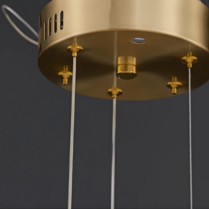 Art Deco Enamel Chandelier