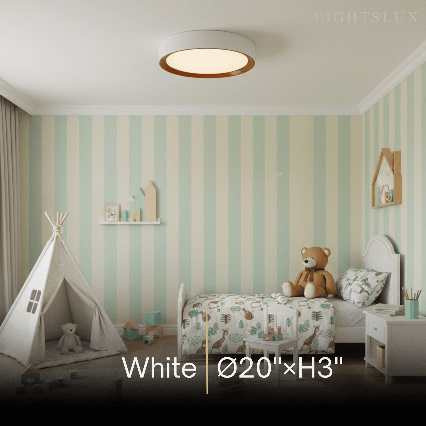 Zenno Modern Flush Mount Ceiling Light