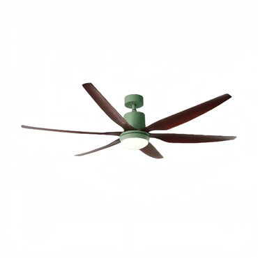Morandia Modern Ceiling Fan Light – 5-Blade in Black/Green/Grey/White for Bedroom Living Room